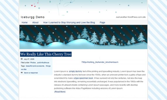 Christmas WordPress theme