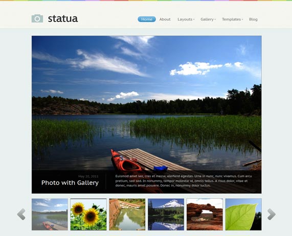 Photo WordPress theme