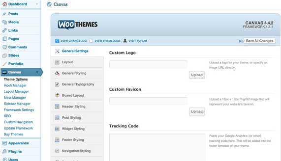 WooThemes features