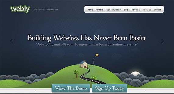 Webly Wordpress theme